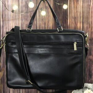 Kenneth Cole Reaction Faux Leather Double-Compartment Women's Laptop Case